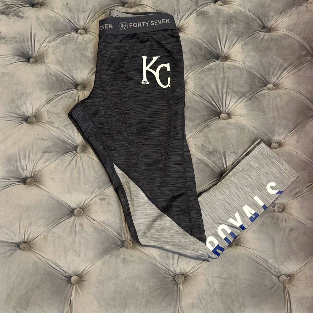 KC Royals Leggings - only worn 2 times!